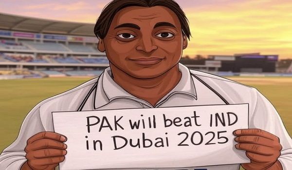 Shoaib Akhtar Thinks PAK Are Favorites to Win Against India in Dubai