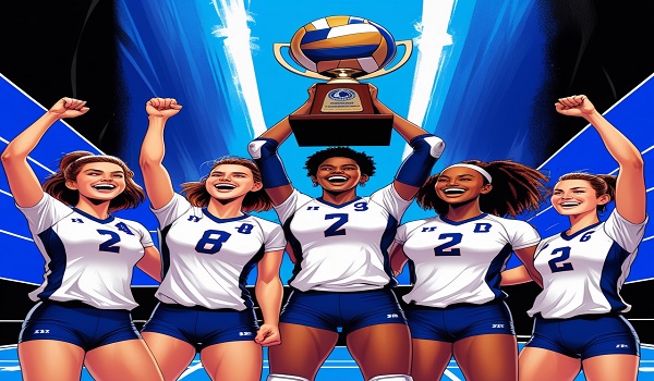 General Brown Volleyball Team Achieves Second Straight Win in B Division Playoffs