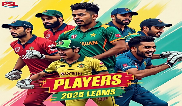 PSL 2025 New Players - Latest